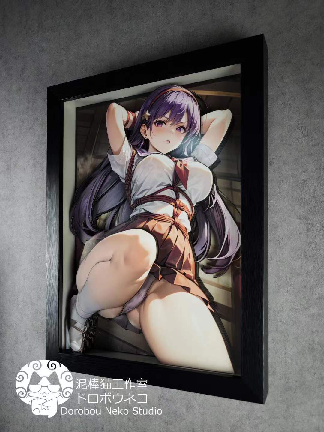 Dorobou Neko Studio - Athena Asamiya 3D Cast Off Poster Frame [DSMG-037]