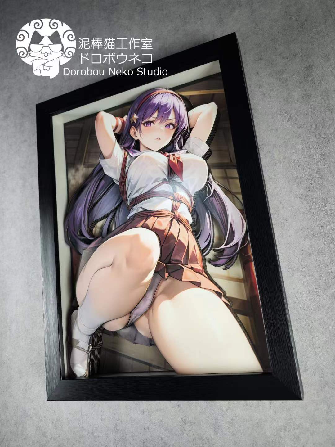 Dorobou Neko Studio - Athena Asamiya 3D Cast Off Poster Frame [DSMG-037]