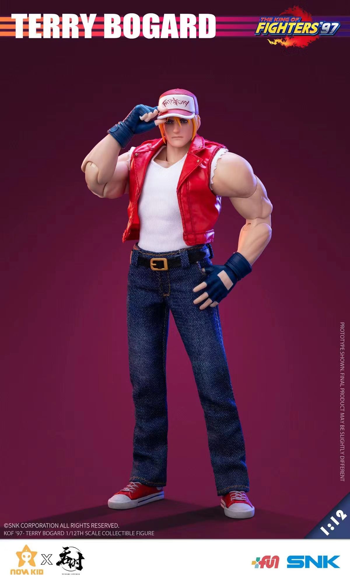 TUNSHI STUDIO KOF Blue Mary The King Of Fighters 97 1/6 Action