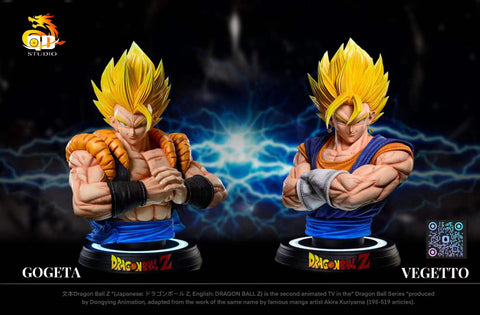 Qi Dian Studio - Gogeta Bust / Vegetto Bust 