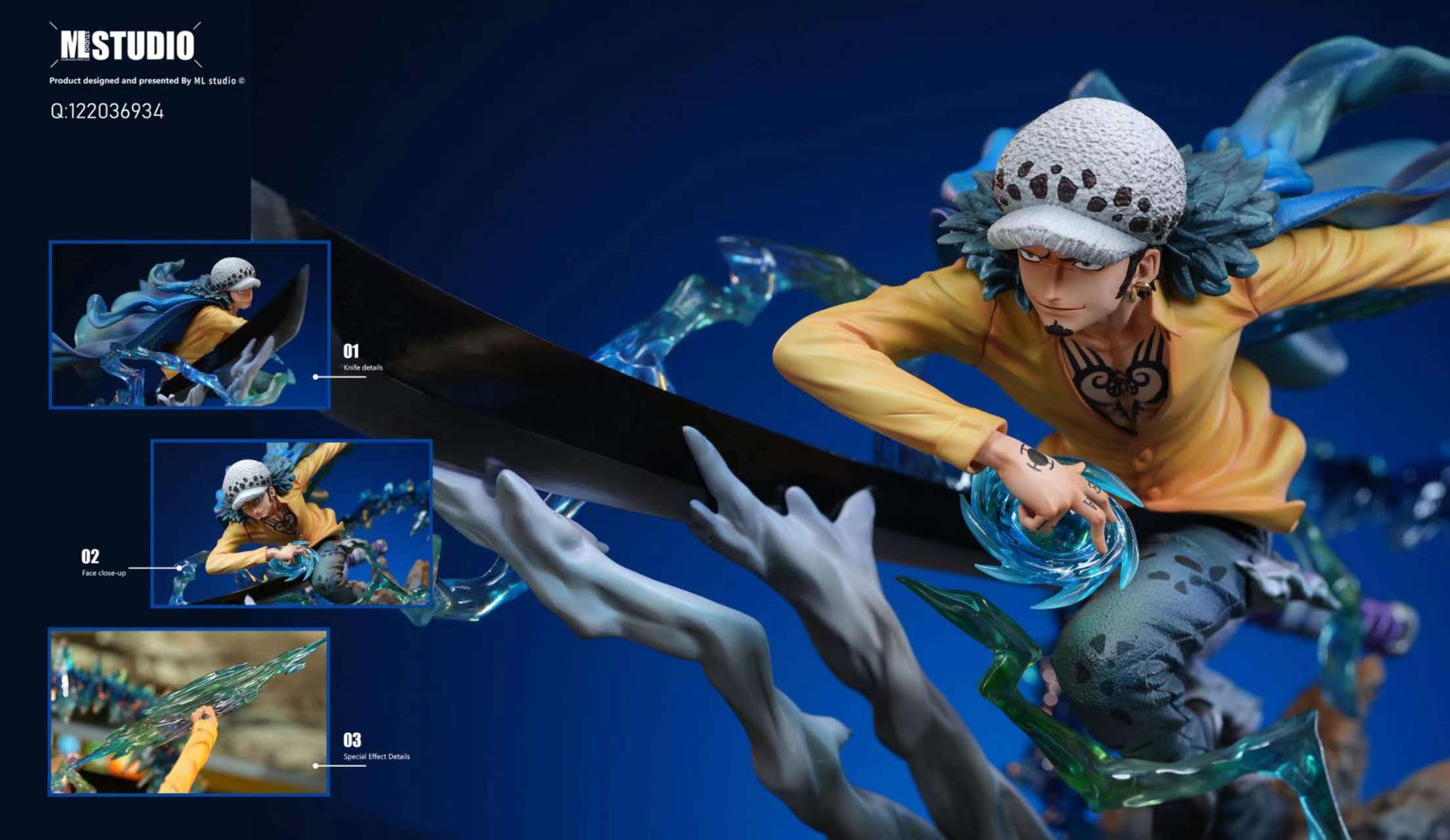 ML Studio - Awakening Trafalgar D. Water Law