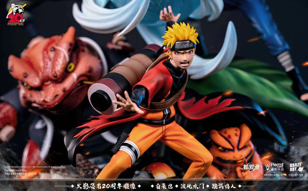 Dou Ai Man Studio x Krazy Art Studio - Inherited Naruto Uzumaki, Minato Namikaze & Jiraiya [Licensed] 