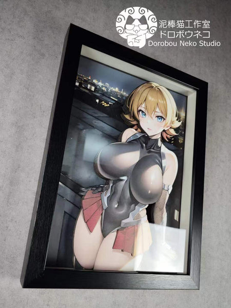 Dorobou Neko Studio - Igawa Sakura 3D Cast Off Poster Frame [DSHT-005]