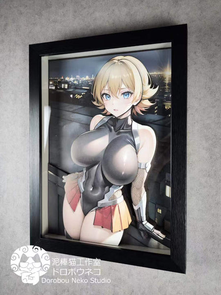 Dorobou Neko Studio - Igawa Sakura 3D Cast Off Poster Frame [DSHT-005]