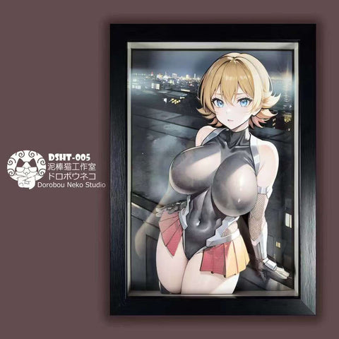 Dorobou Neko Studio - Igawa Sakura 3D Cast Off Poster Frame [DSHT-005]