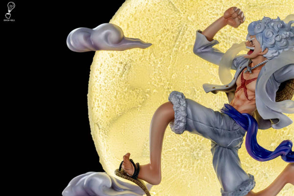 Brain Hole Studio - Sun God Nika Luffy Gear 5 Running to Moon