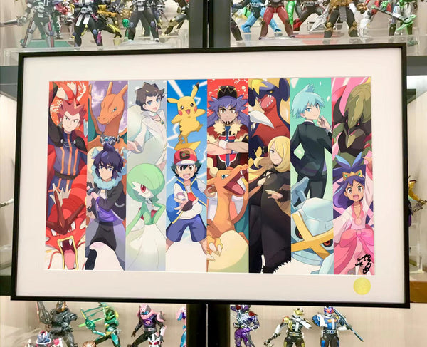 Xing Kong Studio - Pokemon World Coronation Series Poster Frame