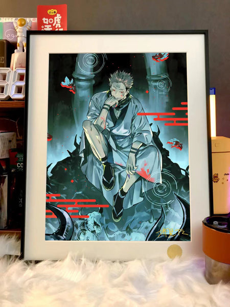 Xing Kong Studio - Ryomen Sukuna Poster Frame