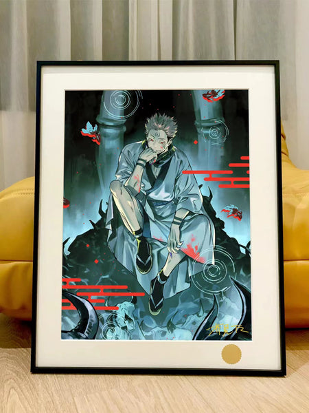 Xing Kong Studio - Ryomen Sukuna Poster Frame