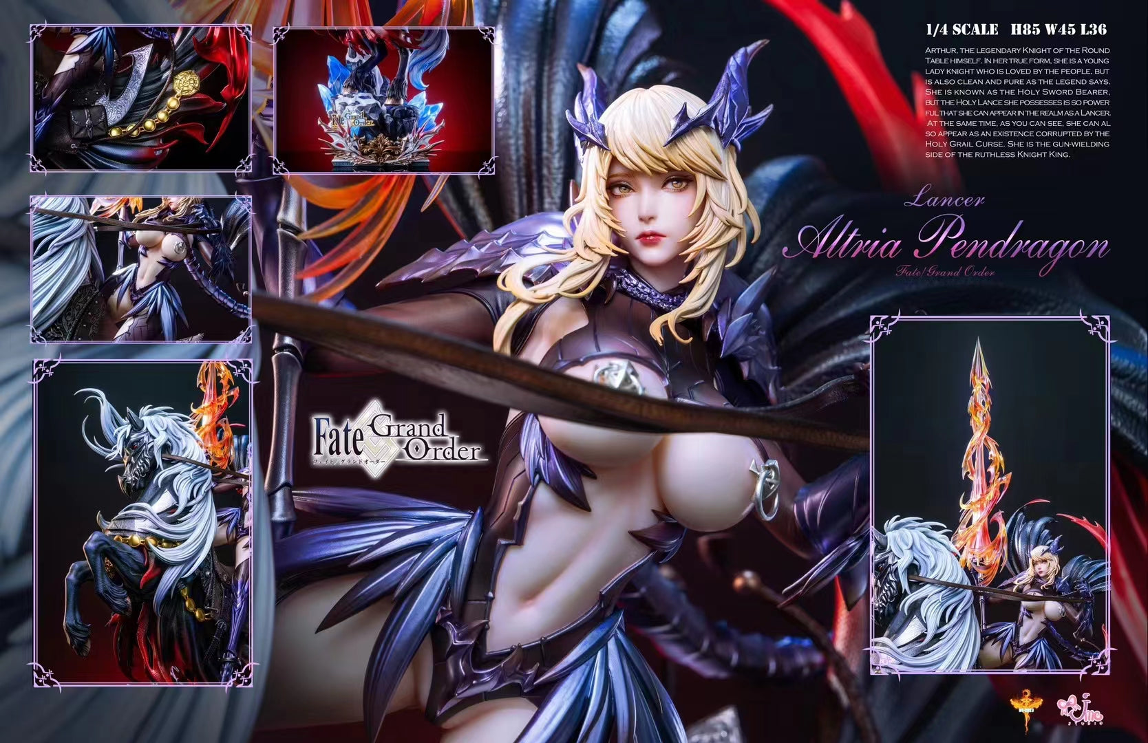 DT Studio x Ume Studio - Black Lancer Artoria Pendragon Alter [3 Variants]