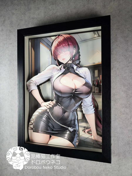 Dorobou Neko Studio - Shermie 3D Cast Off Poster Frame [DSMG-038]