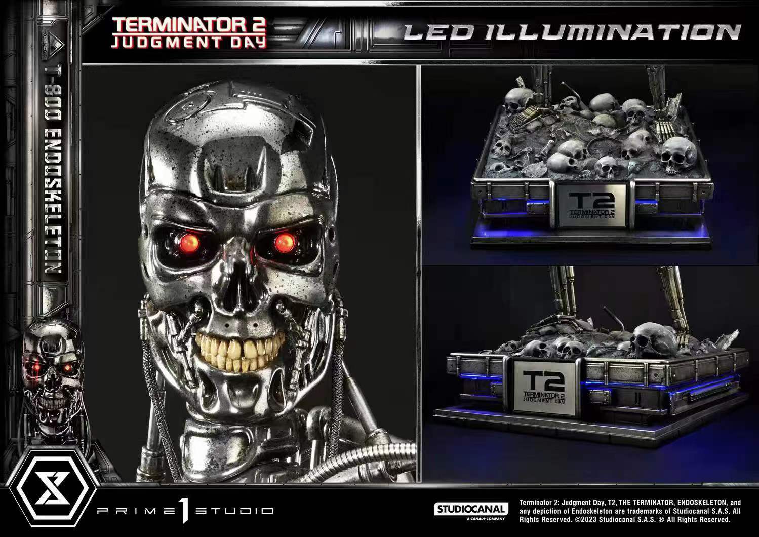 Prime 1 Studio - T-800 Endoskeleton [3 Variants]
