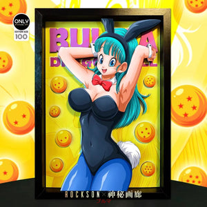 Mystical Art x Rockson - Bulma 3D Cast Off Poster Frame