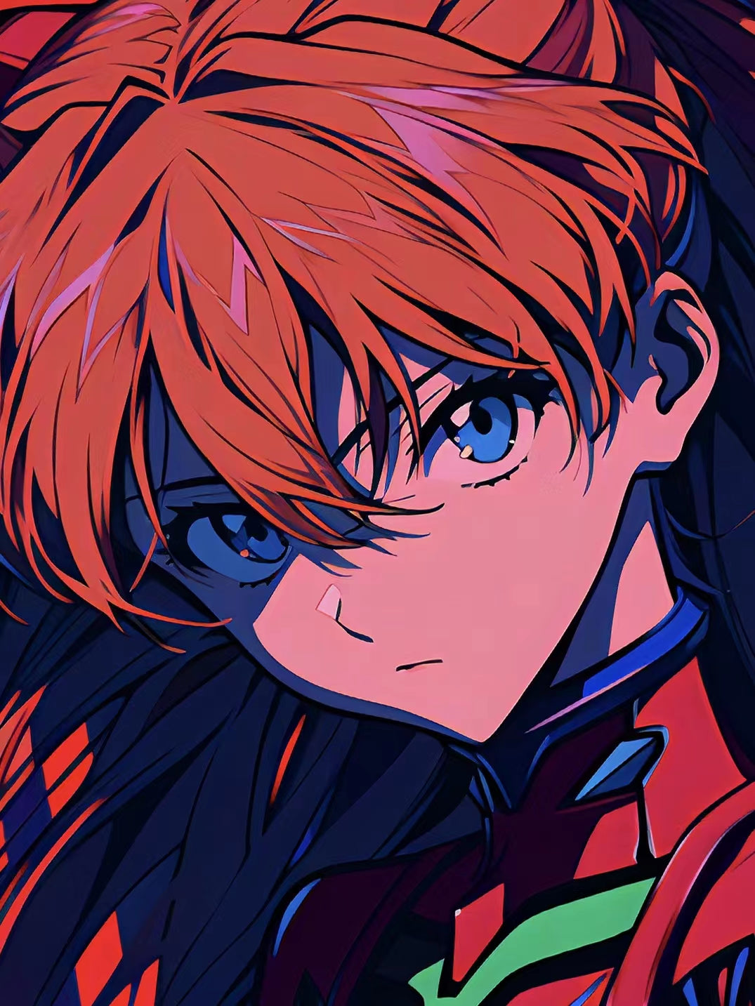 Xing Kong Studio - Asuka Langley Soryu Poster Frame