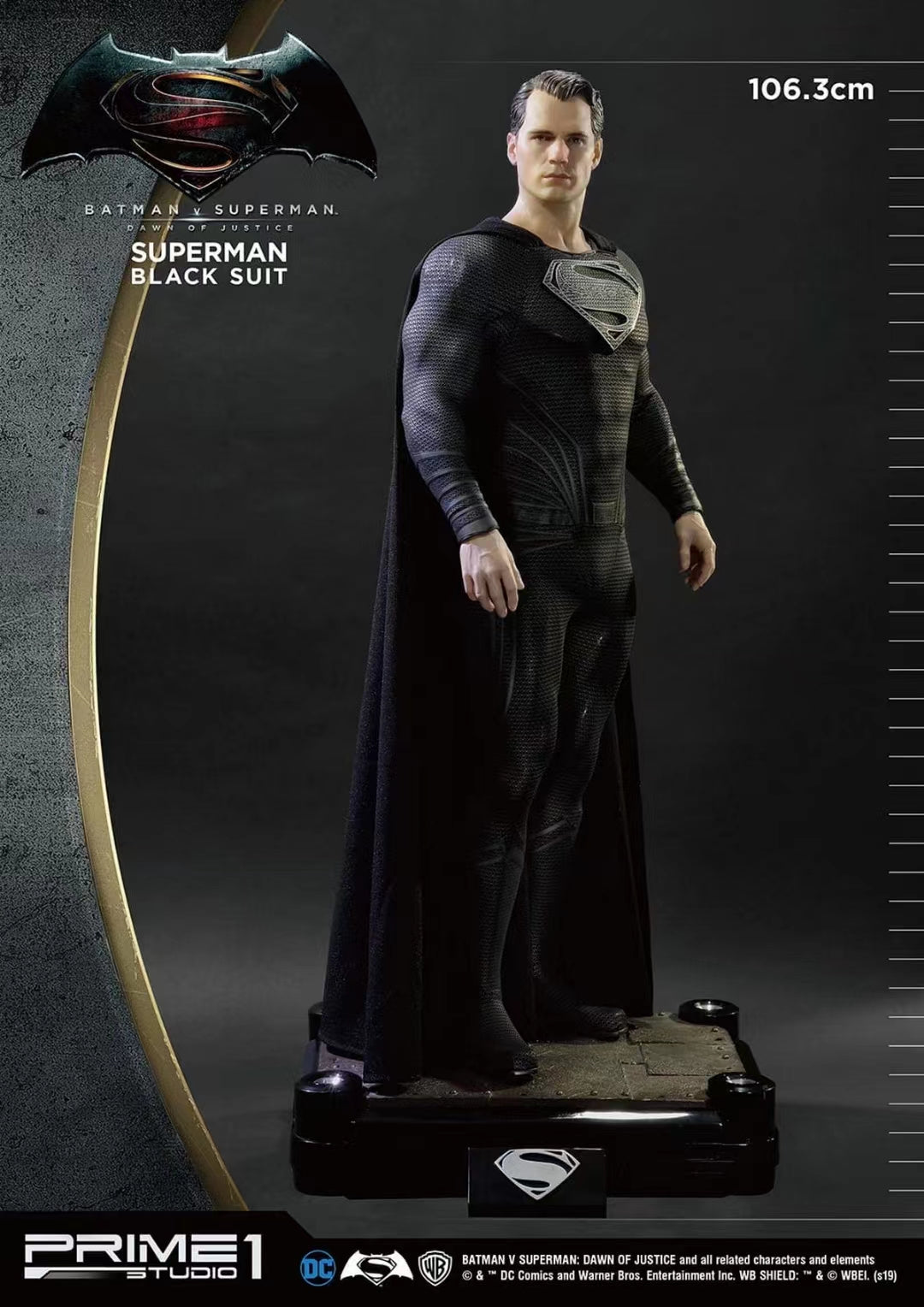 Prime 1 Studio - Superman Black Suit Version [HDMMDC-03BL]