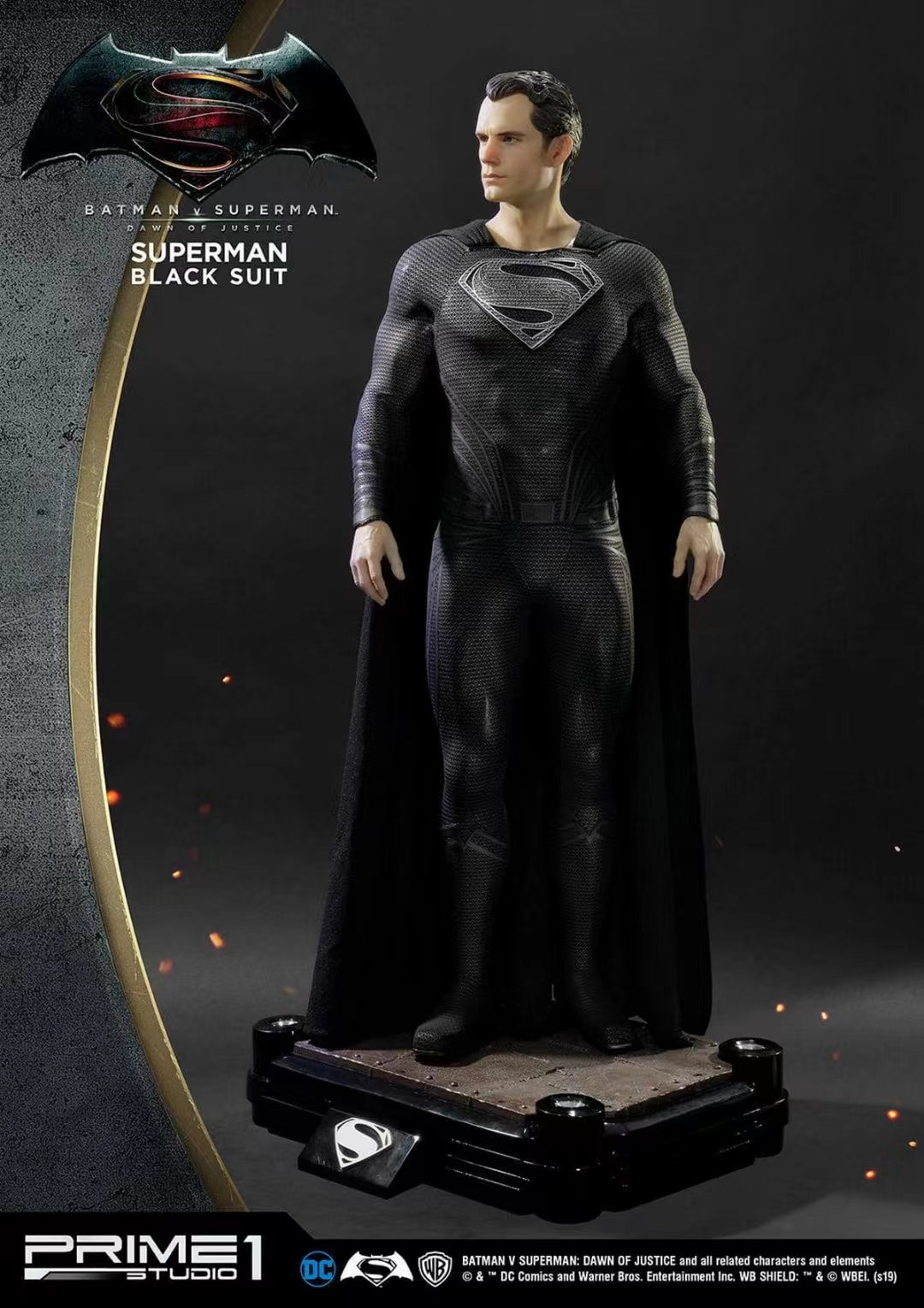 Prime 1 Studio - Superman Black Suit Version [HDMMDC-03BL]