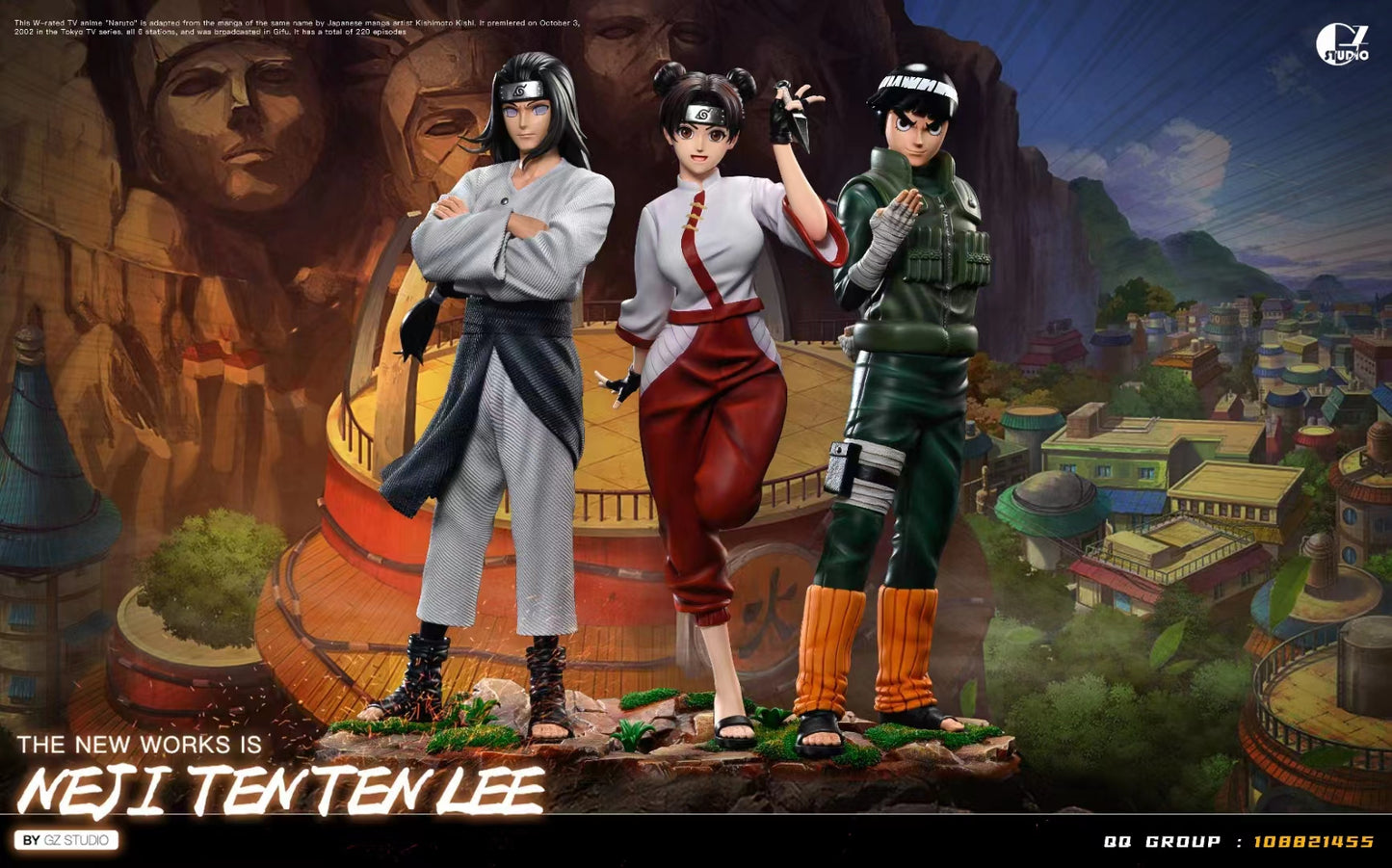 GZ Studio - Team Guy (Neji Hyuga, Tenten & Rock Lee)