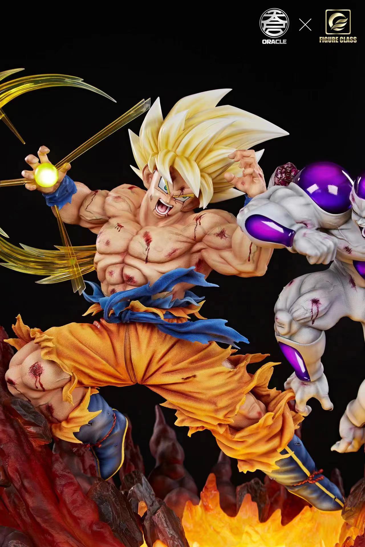 Figure Class Studio x Oracle Studio  - Super Saiyan Son Goku vs Frieza [2 Variants]