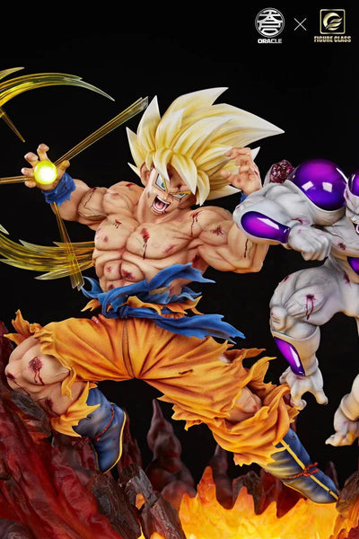 Figure Class Studio x Oracle Studio  - Super Saiyan Son Goku vs Frieza [2 Variants]