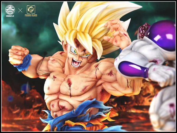 Figure Class Studio x Oracle Studio  - Super Saiyan Son Goku vs Frieza [2 Variants]