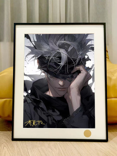 Xing Kong Studio - Satoru Gojo Poster Frame