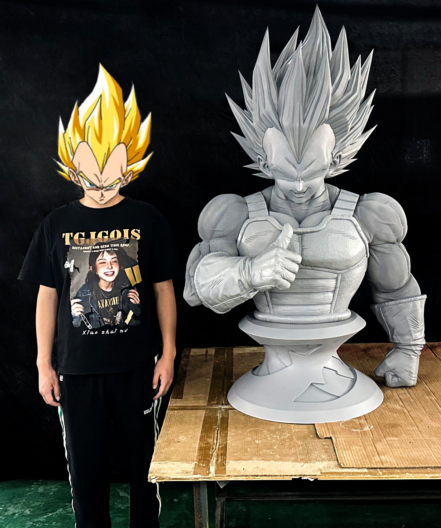 Clouds Studio - Vegeta IV Full Body / Bust