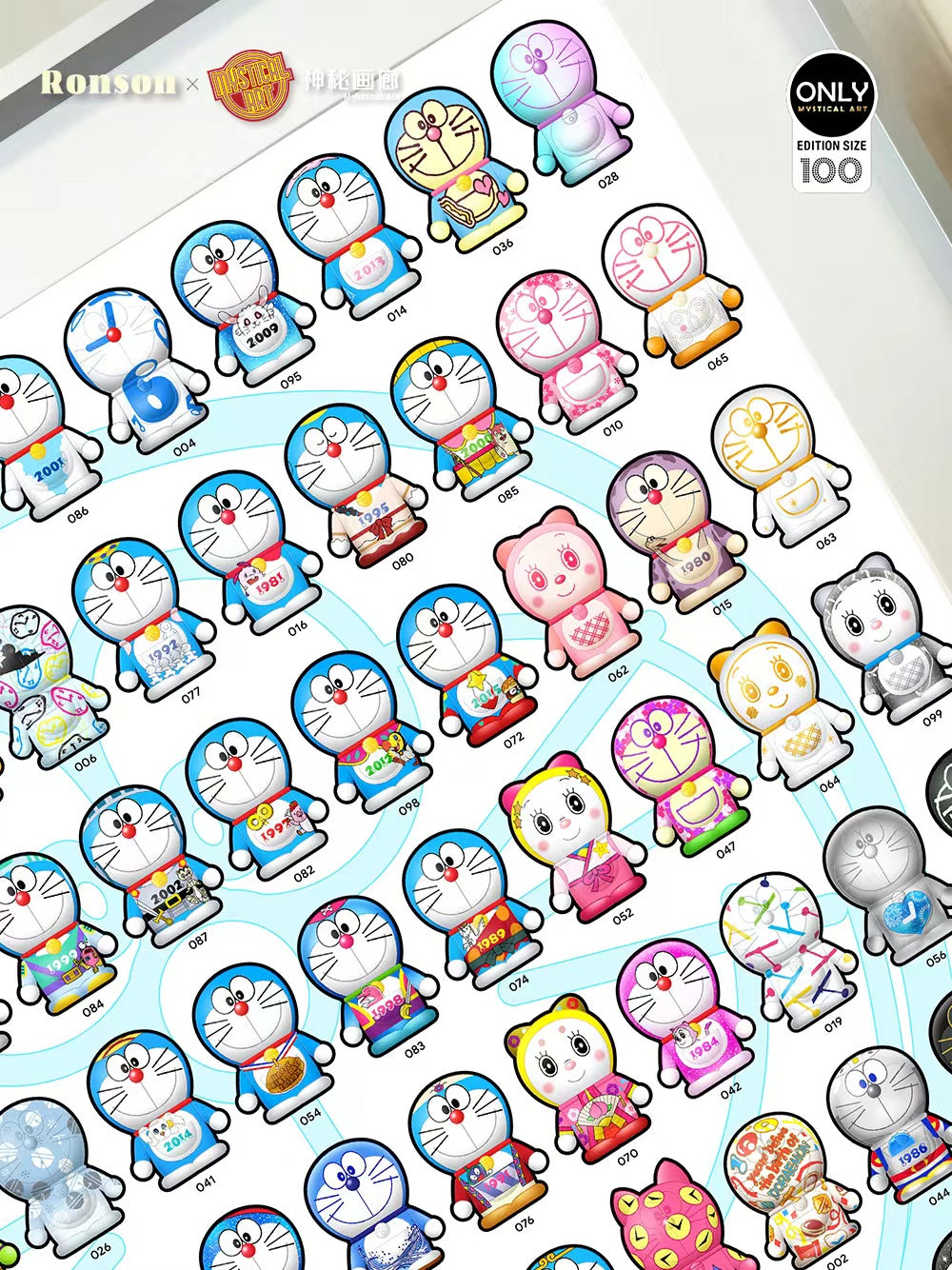 Mystical Art x Ronson - 100 Years Before The Birth Of Doraemon Poster Frame [2 Variants]