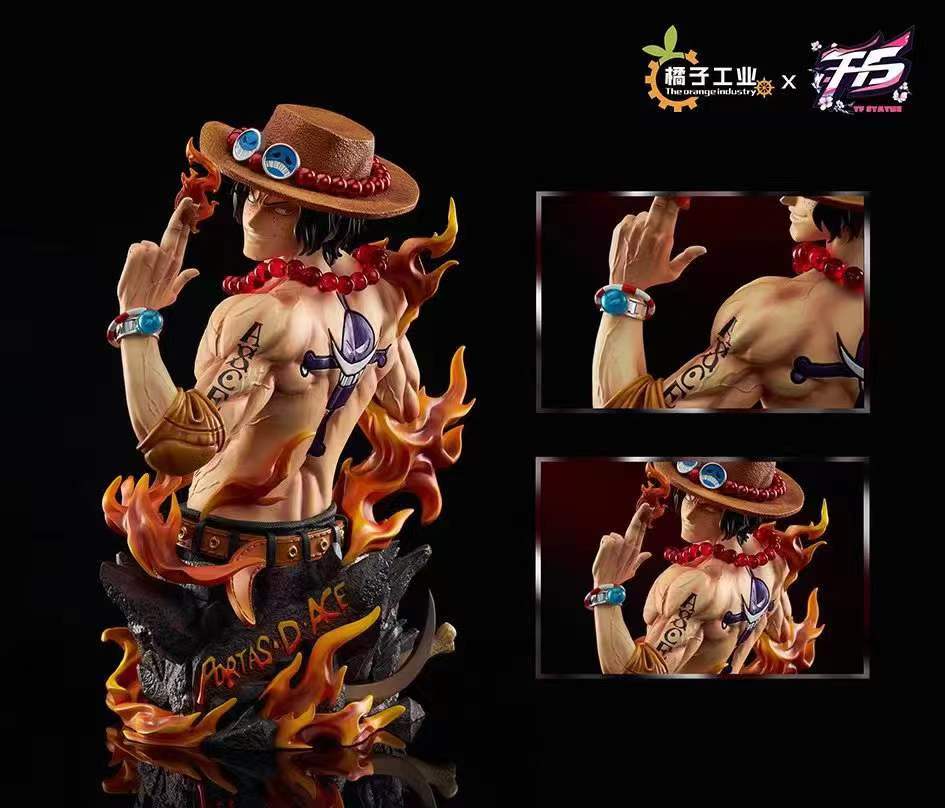 The Orange Industry Studios x TF Statue - Good Bye Portgas D. Ace [4 Variants]