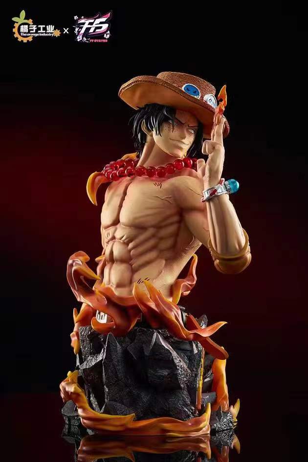 The Orange Industry Studios x TF Statue - Good Bye Portgas D. Ace [4 Variants]