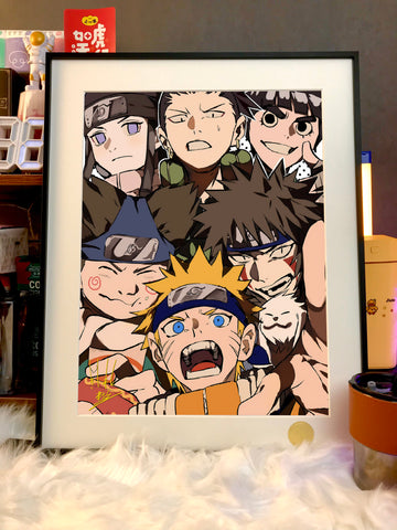 Xing Kong Studio - Konoha Shonen Poster Frame