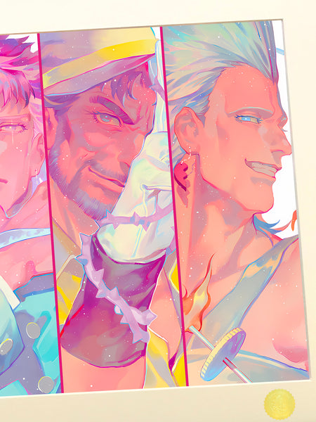 Xing Kong Studio - Stardust Crusaders Poster Frame