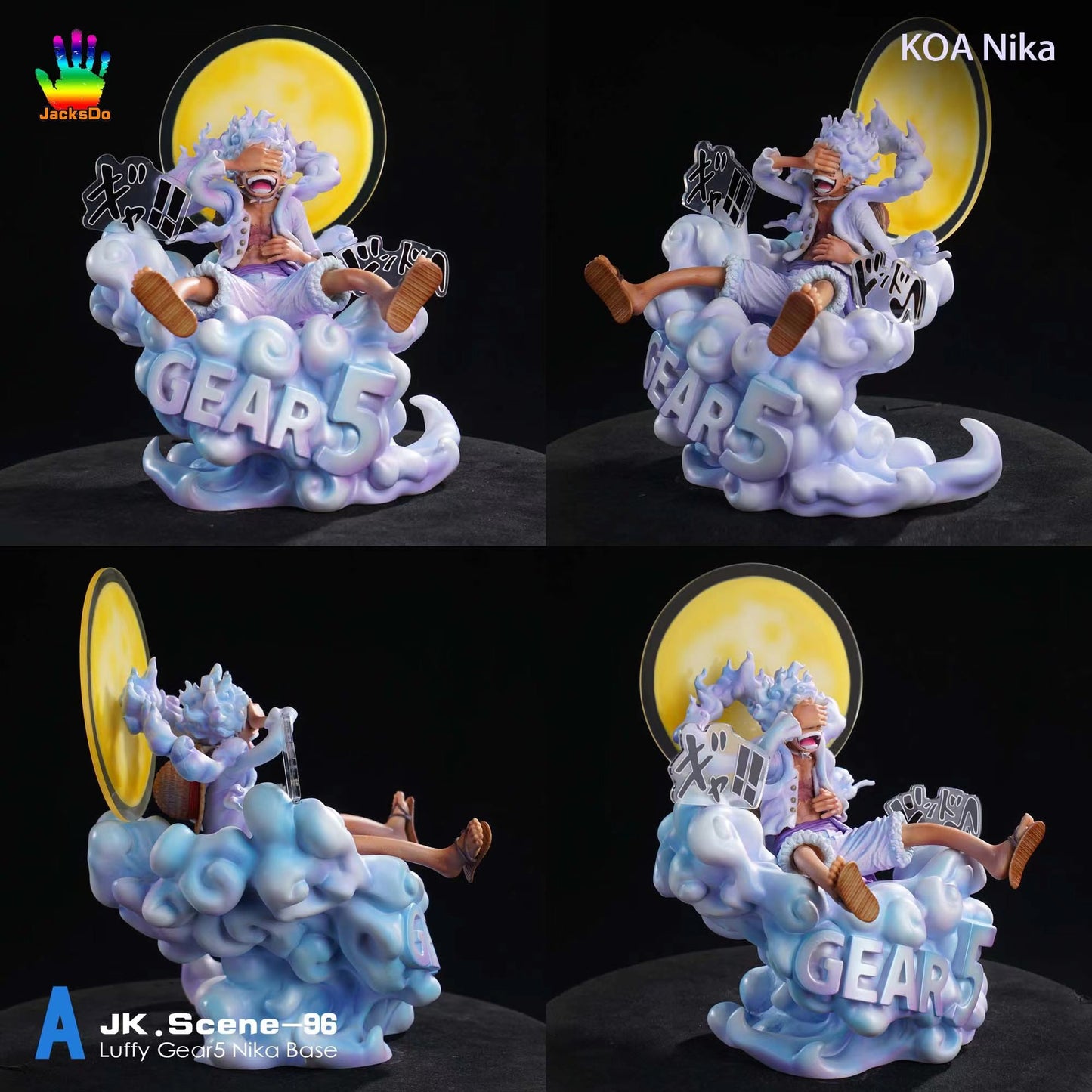 JacksDo - Sun God Nika Luffy Gear 5 Base Only [2 Variants]