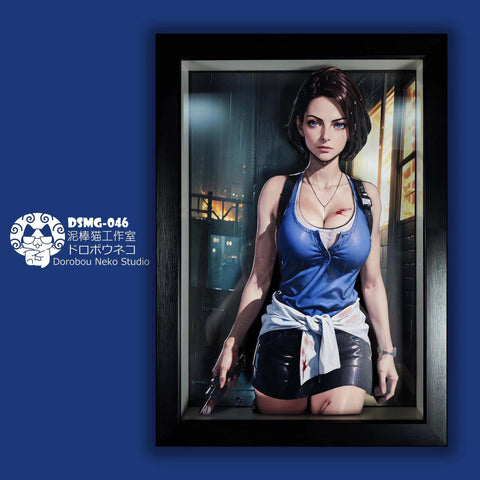 Dorobou Neko Studio - Jill Valentine 3D Cast Off Poster Frame [DSMG-046]