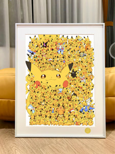 Xing Kong Studio - Pikachu Poster Frame