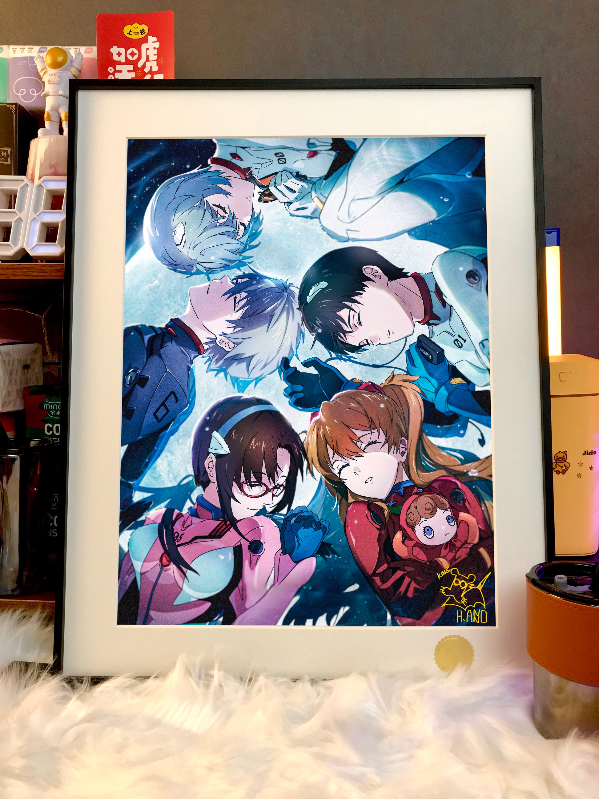 Xing Kong Studio - Neon Genesis Evangelion Soldiers 2.0 Poster Frame
