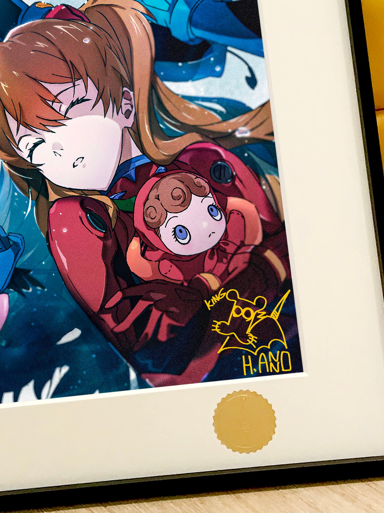 Xing Kong Studio - Neon Genesis Evangelion Soldiers 2.0 Poster Frame