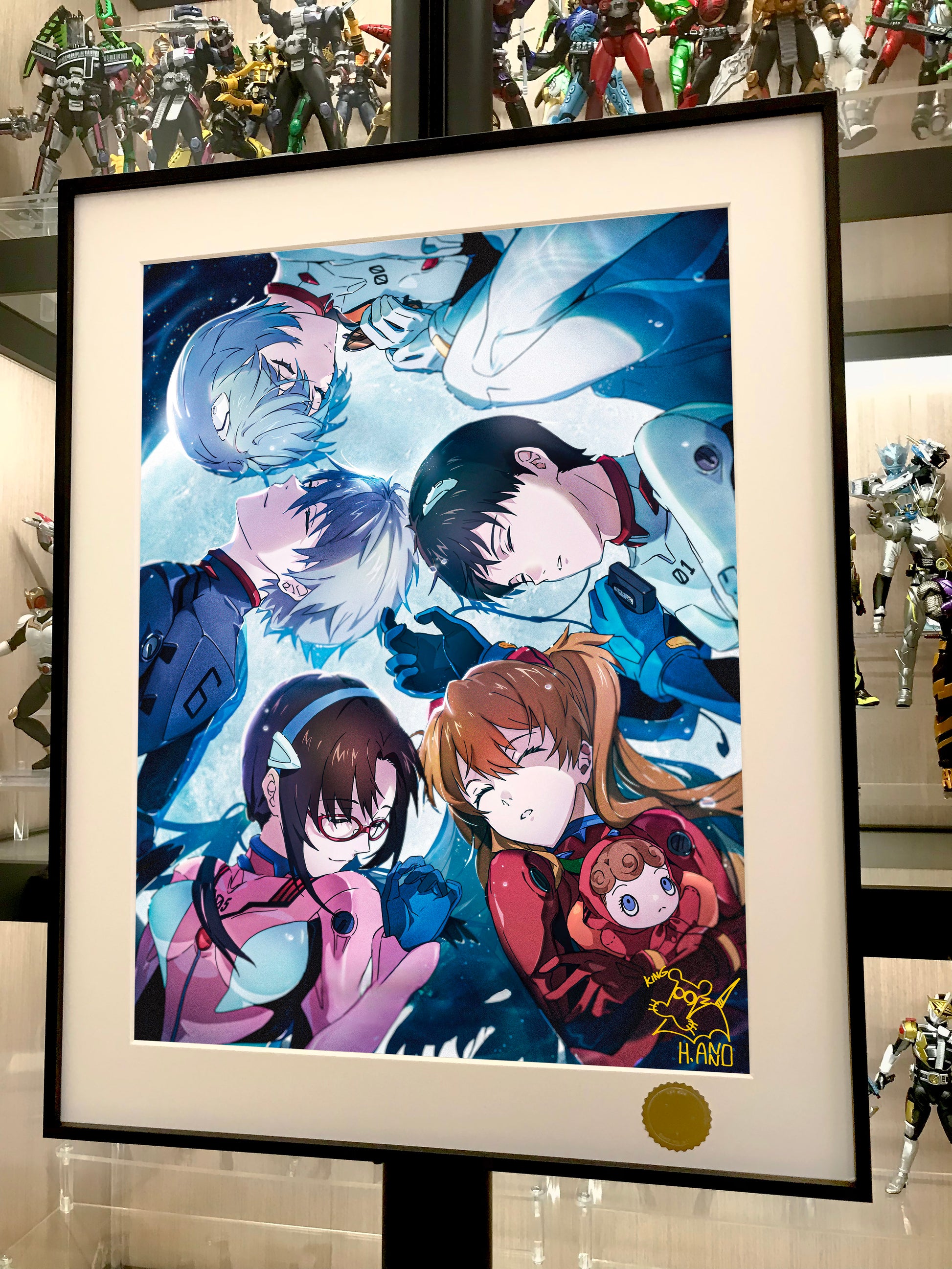 Xing Kong Studio - Neon Genesis Evangelion Soldiers 2.0 Poster Frame