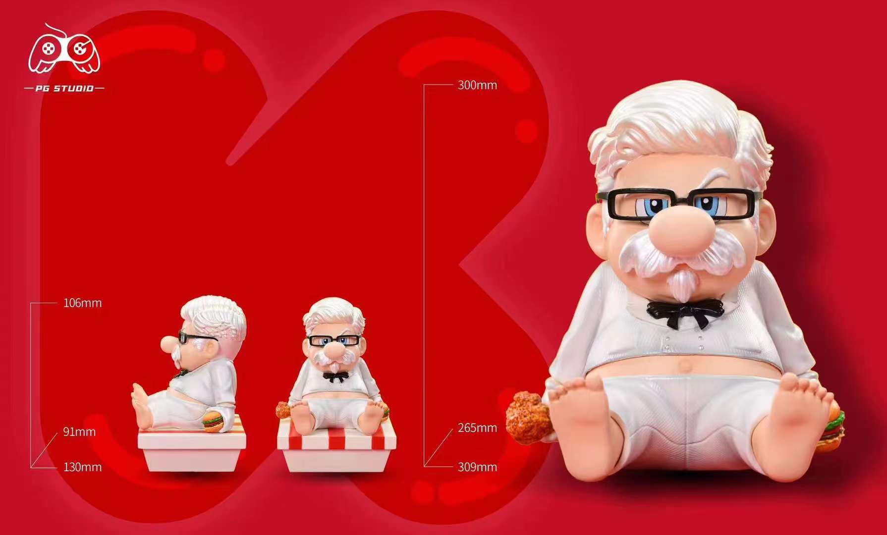 PG Studio - Mario Cosplay Colonel Sanders / Ronald McDonald [4 Variants]