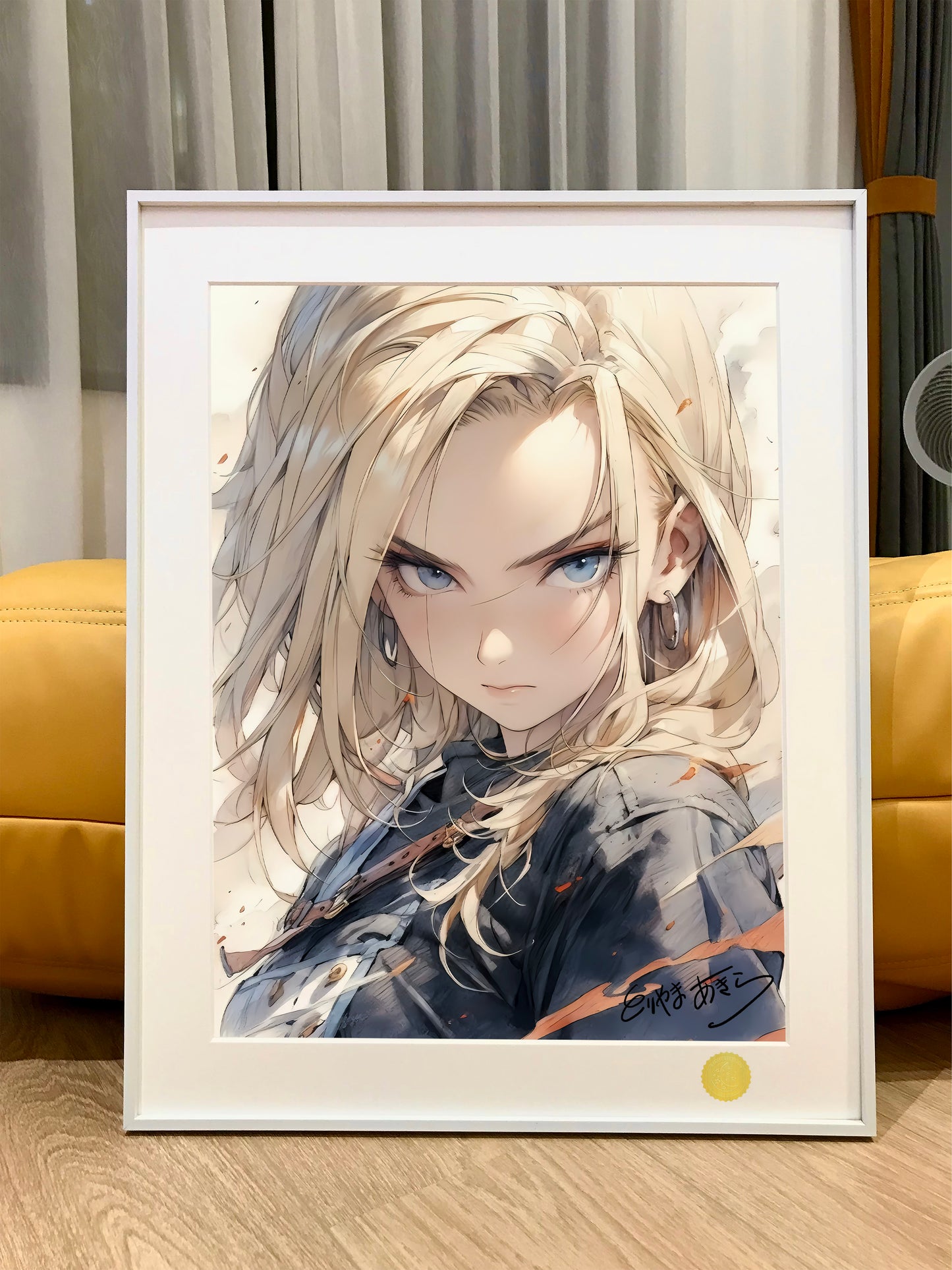 Xing Kong Studio - Android 18 Poster Frame
