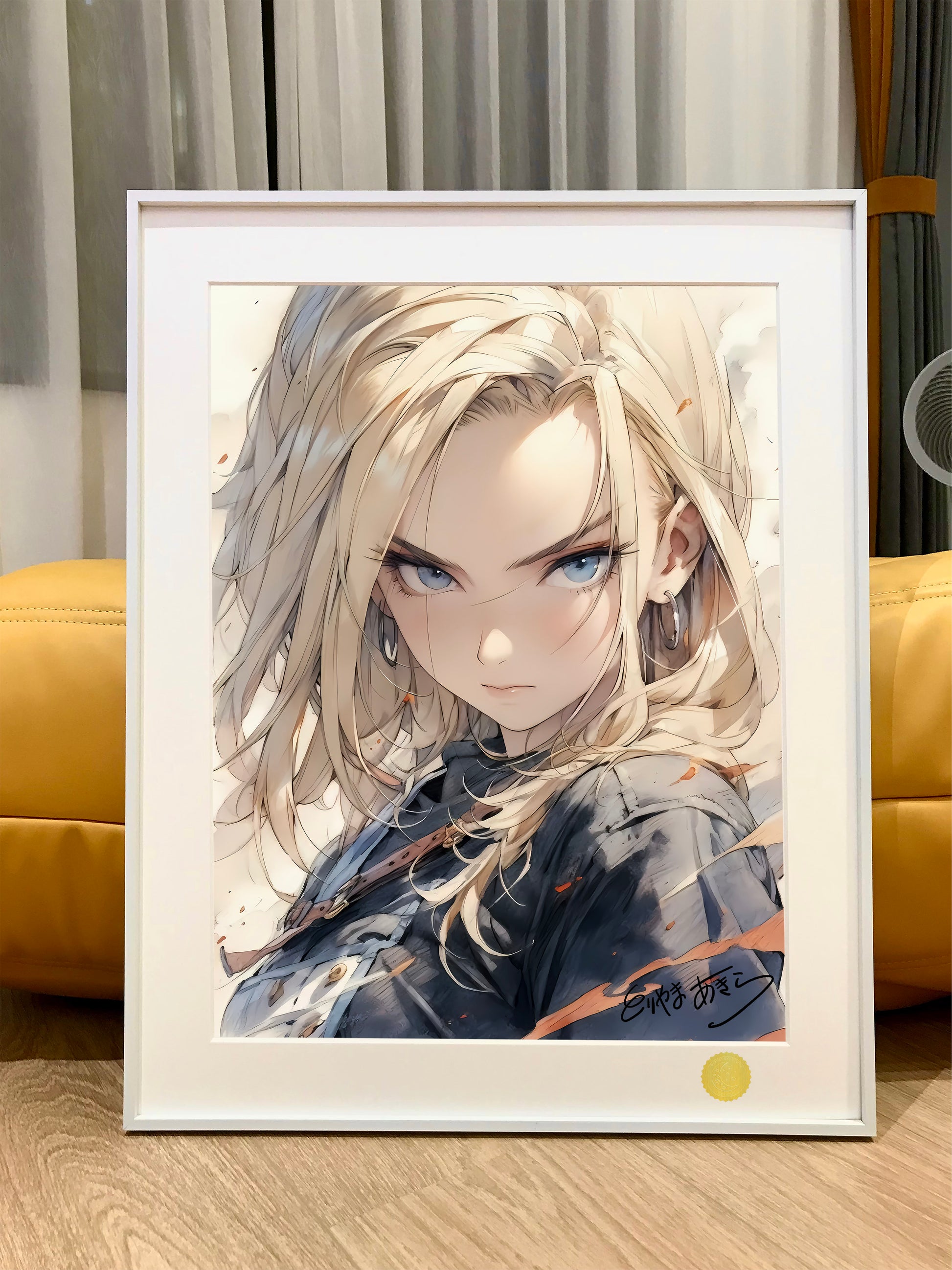 Xing Kong Studio - Android 18 Poster Frame