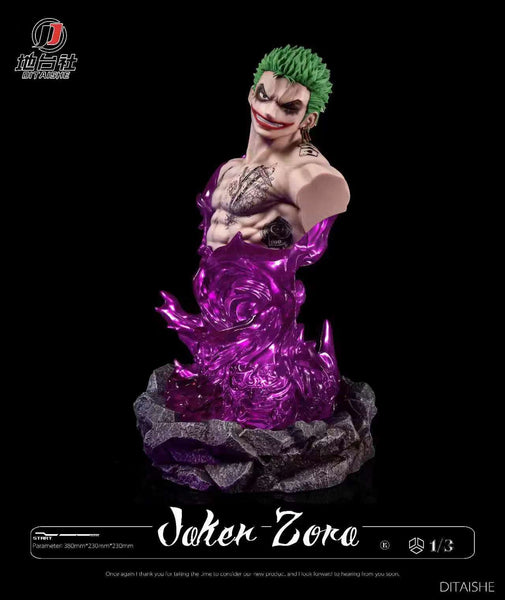 Di Tai She Studio - Roronoa Zoro Cosplay Joker Bust [2 Variants]