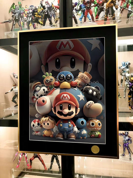 Xing Kong Studio - Mario Brothers Poster Frame