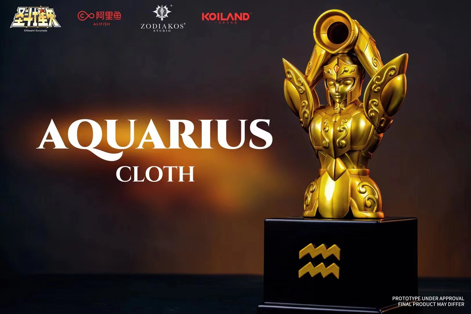 Zodiakos Studio x Masami Kurumada - Aquarius Camus Cloth [Licensed]