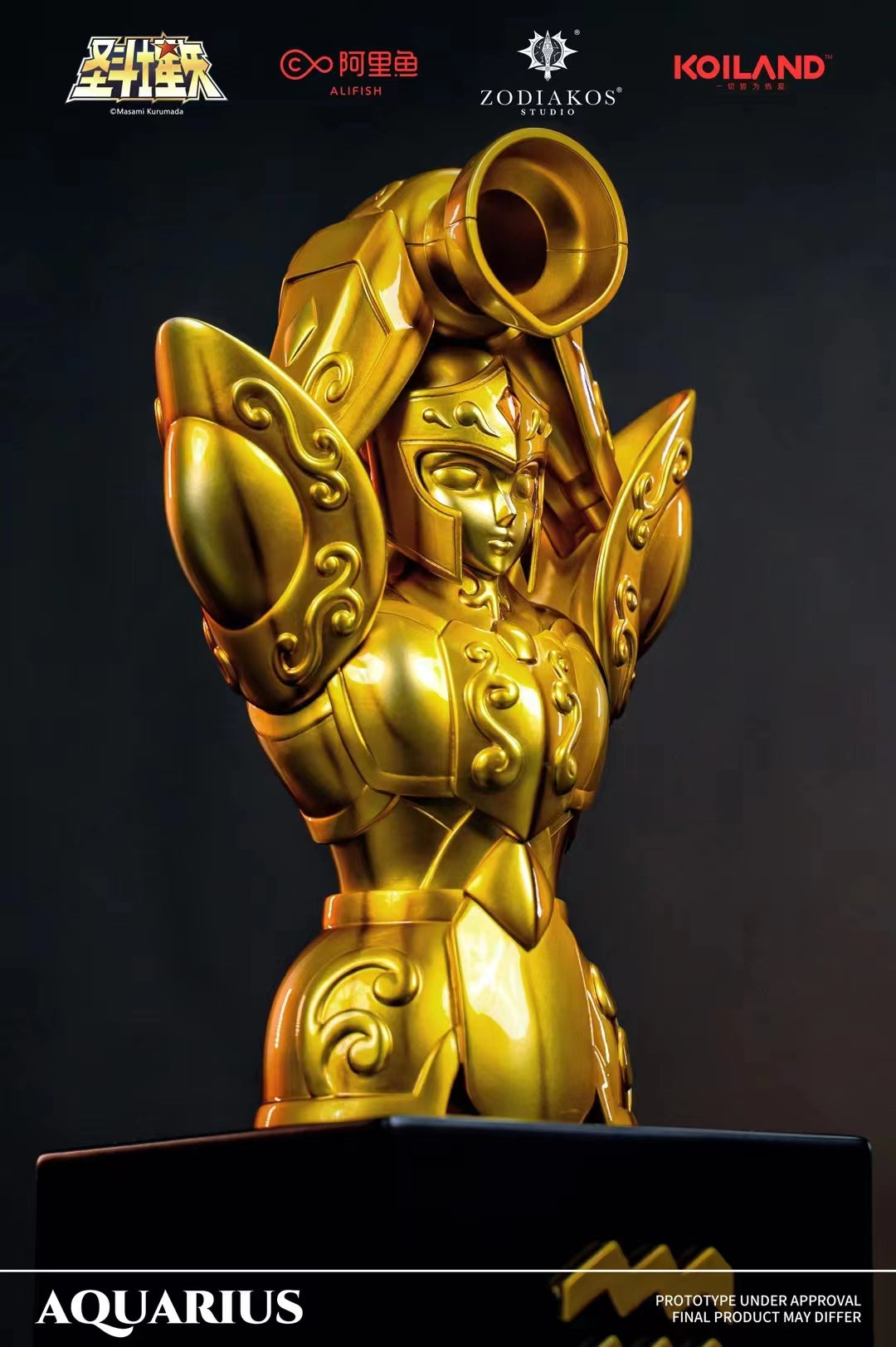 Zodiakos Studio x Masami Kurumada - Aquarius Camus Cloth [Licensed]