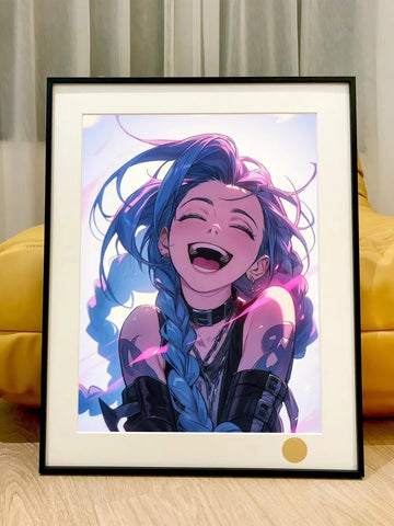 Xing Kong Studio - The Loose Cannon Jinx Poster Frame