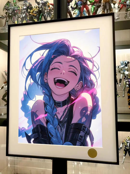 Xing Kong Studio - The Loose Cannon Jinx Poster Frame