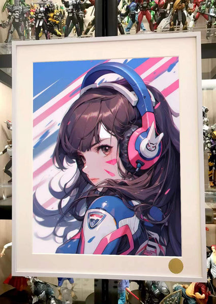 Xing Kong Studio - D.Va Poster Frame