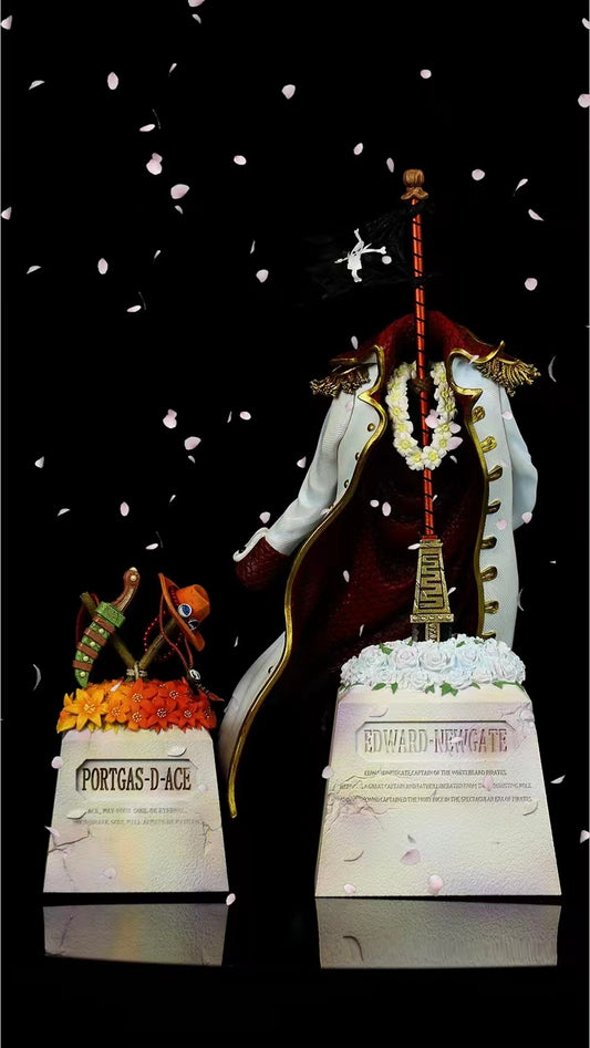 Cube Studio x PZ Studio - The End of Whitebeard Edward Newgate & Portgas D. Ace