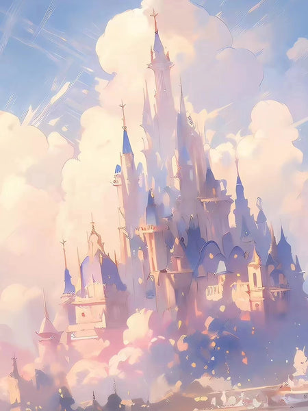 Xing Kong Studio - Castle of Magical Dreams Poster Frame