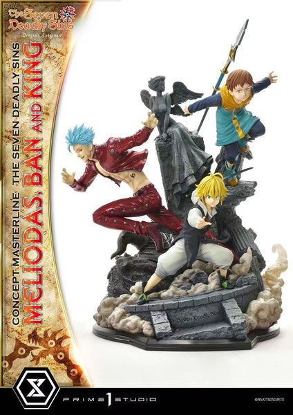 Prime 1 Studio - Meliodas, Ban and King [3 Variants]